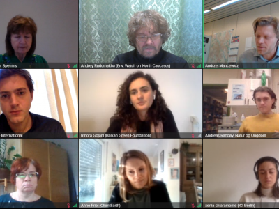 Balkan Green Foundation represents the Western Balkans region at the roundtable on Environmental Human Rights 