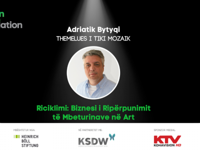 Green Talk | Adriatik Bytyqi | Recycling: The Business of Reprocessing Waste into Art